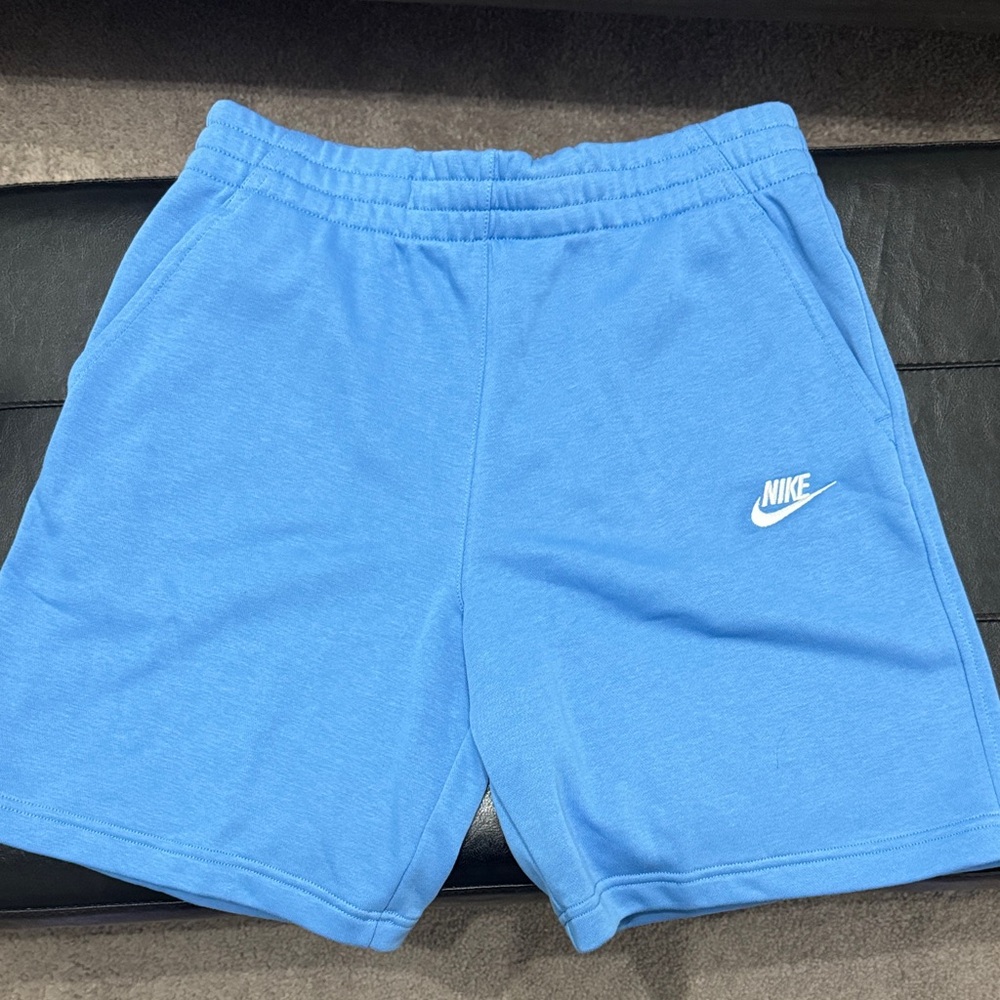 Nike Boy's Athletic Shorts in Sky Blue